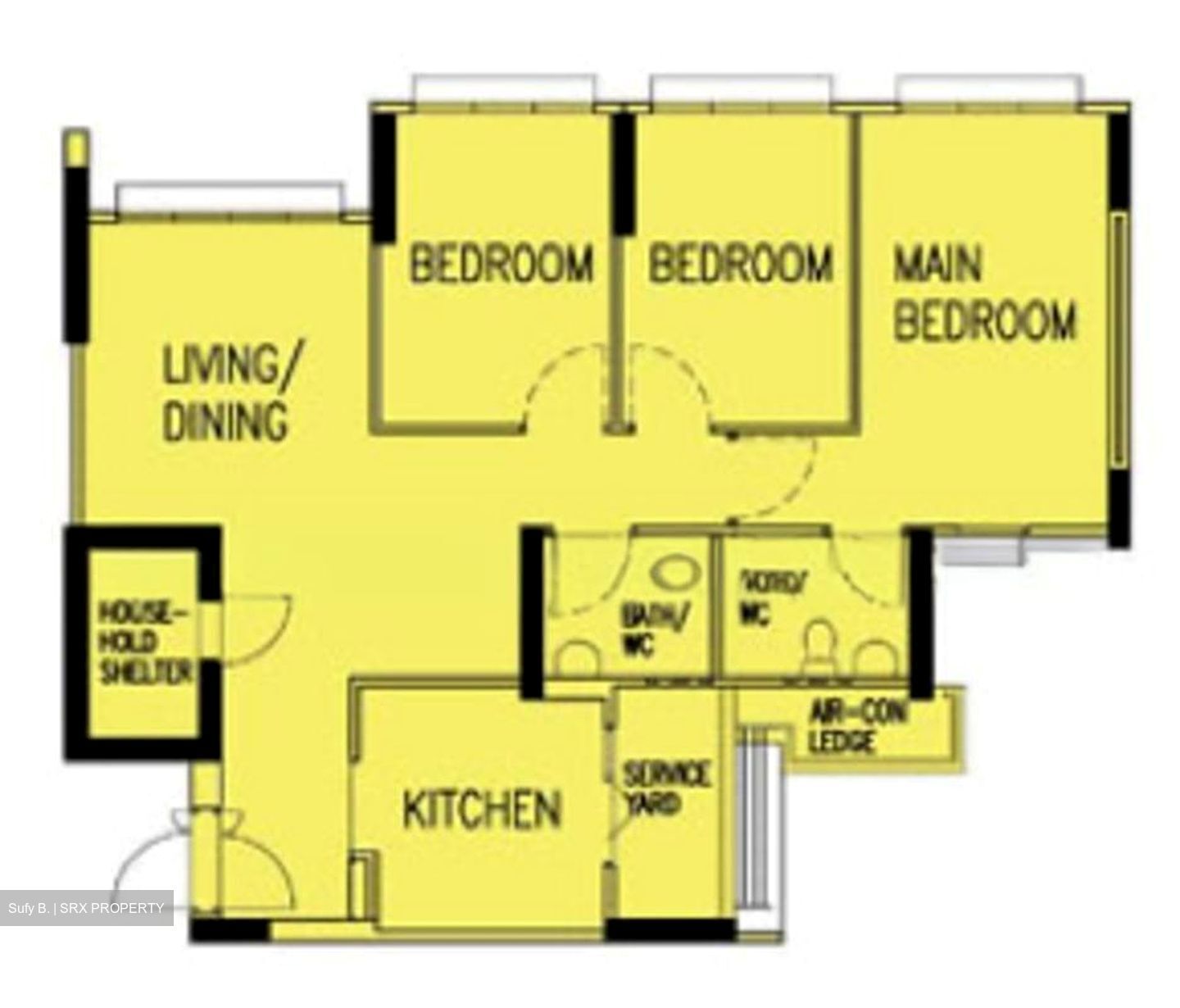 Blk 890B Treetrail@woodlands (Woodlands), HDB 4 Rooms #592122311